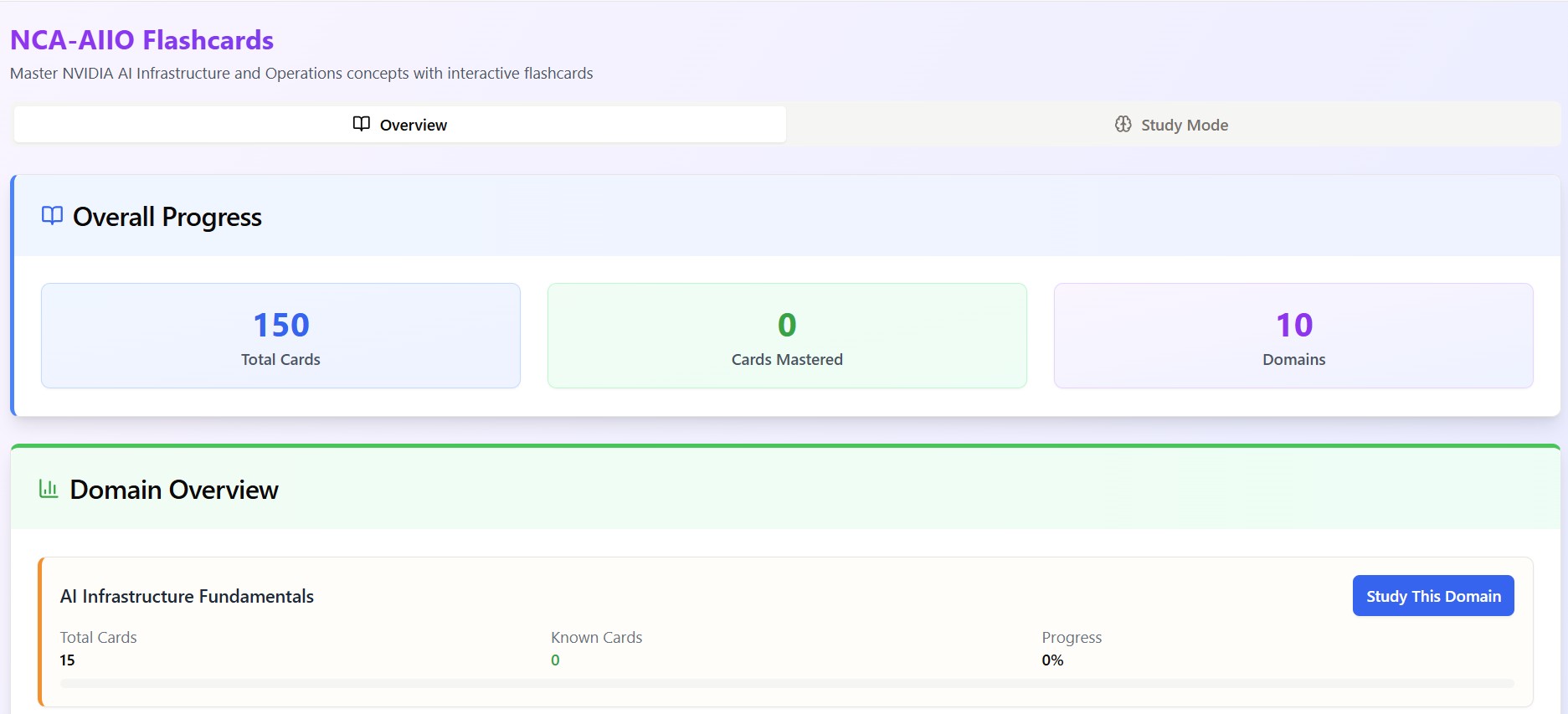 Interactive Flashcards
